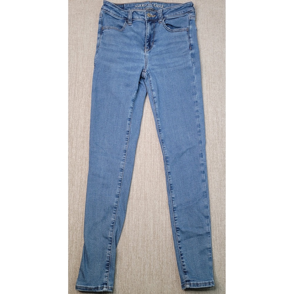 American‎ Eagle Hi-Rise Jegging Womens 4 Next Level Stretch Denim Skinny Jeans